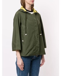 olivgrüne Windjacke von Herno