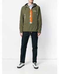 olivgrüne Windjacke von Junya Watanabe MAN