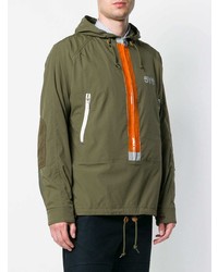 olivgrüne Windjacke von Junya Watanabe MAN