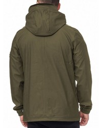 olivgrüne Windjacke von INDICODE