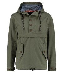 olivgrüne Windjacke von INDICODE JEANS