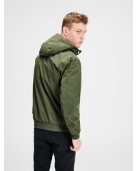 olivgrüne Windjacke von Jack & Jones