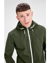 olivgrüne Windjacke von Jack & Jones