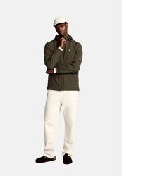 olivgrüne Windjacke von Lyle & Scott