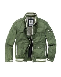 olivgrüne Windjacke von S4 JACKETS