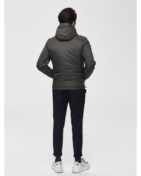 olivgrüne Windjacke von Selected Homme