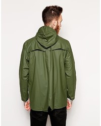 olivgrüne Windjacke von Rains