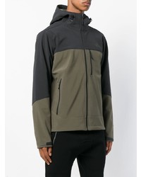 olivgrüne Windjacke von The North Face