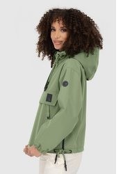 olivgrüner Anorak von alife & kickin
