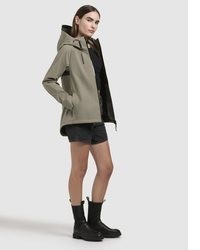 olivgrüner Anorak von khujo