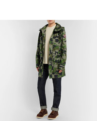 olivgrüner Camouflage Parka von Canada Goose