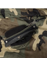 olivgrüner Camouflage Parka von Marikoo