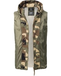 olivgrüner Camouflage Parka von Navahoo