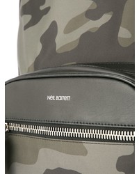 olivgrüner Camouflage Rucksack von Neil Barrett