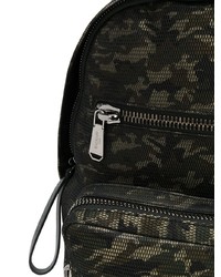 olivgrüner Camouflage Rucksack von Balmain