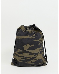 olivgrüner Camouflage Rucksack von Mi-Pac