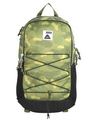 olivgrüner Camouflage Rucksack von Poler