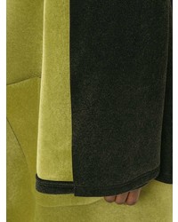 olivgrüner Cape Mantel von Jean Paul Gaultier Vintage