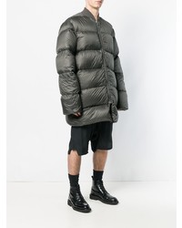 olivgrüner Daunenmantel von Rick Owens