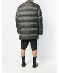 olivgrüner Daunenmantel von Rick Owens