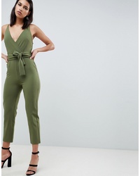 olivgrüner Jumpsuit von ASOS DESIGN