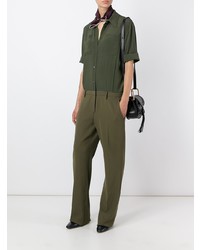 olivgrüner Jumpsuit von N°21