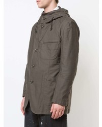 olivgrüner leichter Parka von Yohji Yamamoto