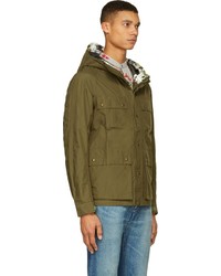 olivgrüner leichter Parka von VISVIM