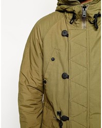 olivgrüner leichter Parka von Penfield