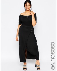 olivgrüner Maxirock von Asos