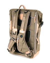 olivgrüner Nylon Rucksack von As2ov