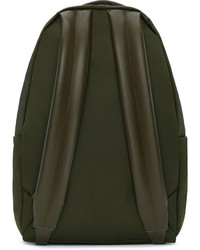 olivgrüner Nylon Rucksack von Stella McCartney