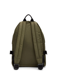 olivgrüner Nylon Rucksack von A.P.C.