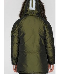 olivgrüner Parka von Alpha Industries