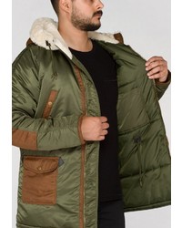 olivgrüner Parka von Alpha Industries