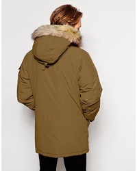 olivgrüner Parka von Carhartt