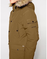 olivgrüner Parka von Carhartt