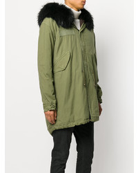 olivgrüner Parka von Mr & Mrs Italy