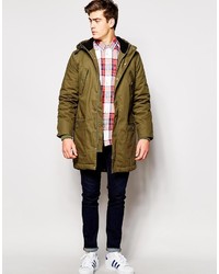 olivgrüner Parka von Wesc