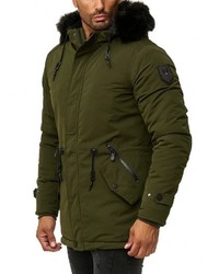 olivgrüner Parka von BLACKROCK