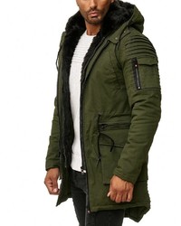 olivgrüner Parka von BLACKROCK