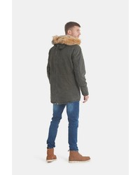 olivgrüner Parka von BLEND