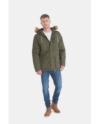 olivgrüner Parka von BLEND