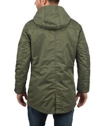 olivgrüner Parka von BLEND