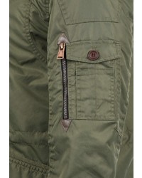 olivgrüner Parka von BLEND