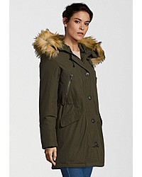 olivgrüner Parka von Blonde No.8