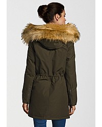 olivgrüner Parka von Blonde No.8