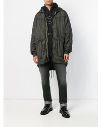 olivgrüner Parka von Diesel Black Gold