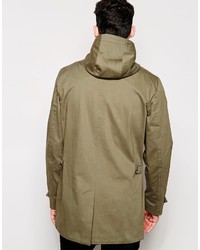 olivgrüner Parka von Asos