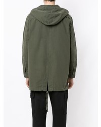 olivgrüner Parka von OSKLEN